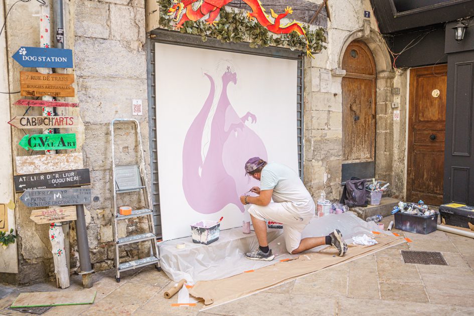 Street Art Fête du Dragon de Draguignan