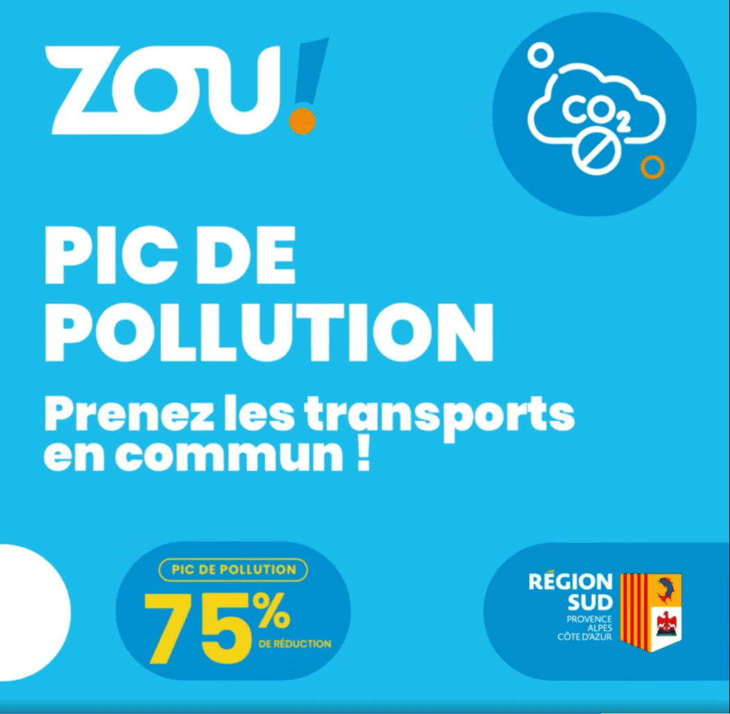 ⚠️ Pic de pollution – à partir du 24/08 ⚠️