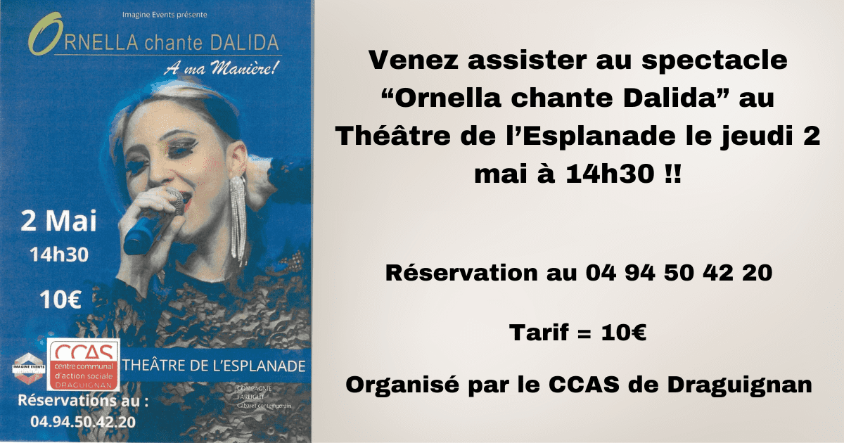 💃 CCAS - Spectacle
